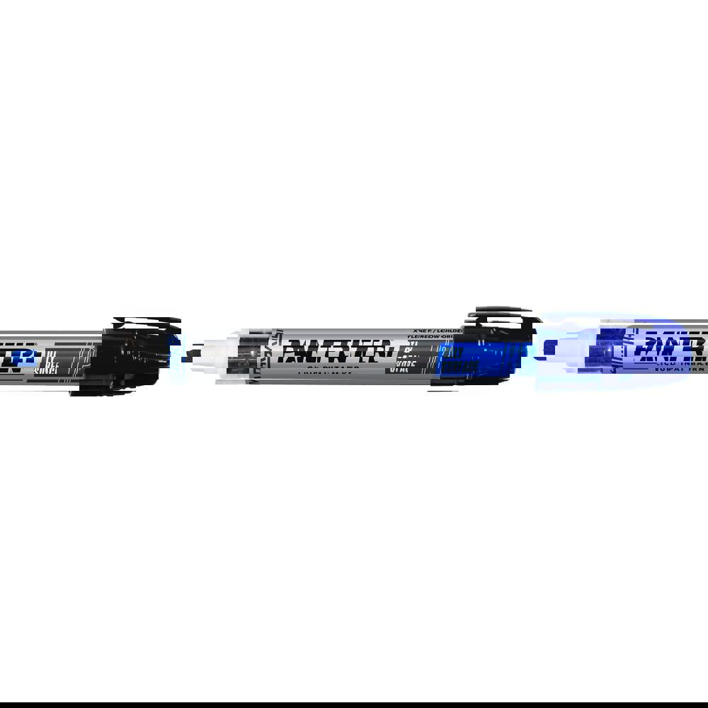 Liquid paint marker for oily surface marking